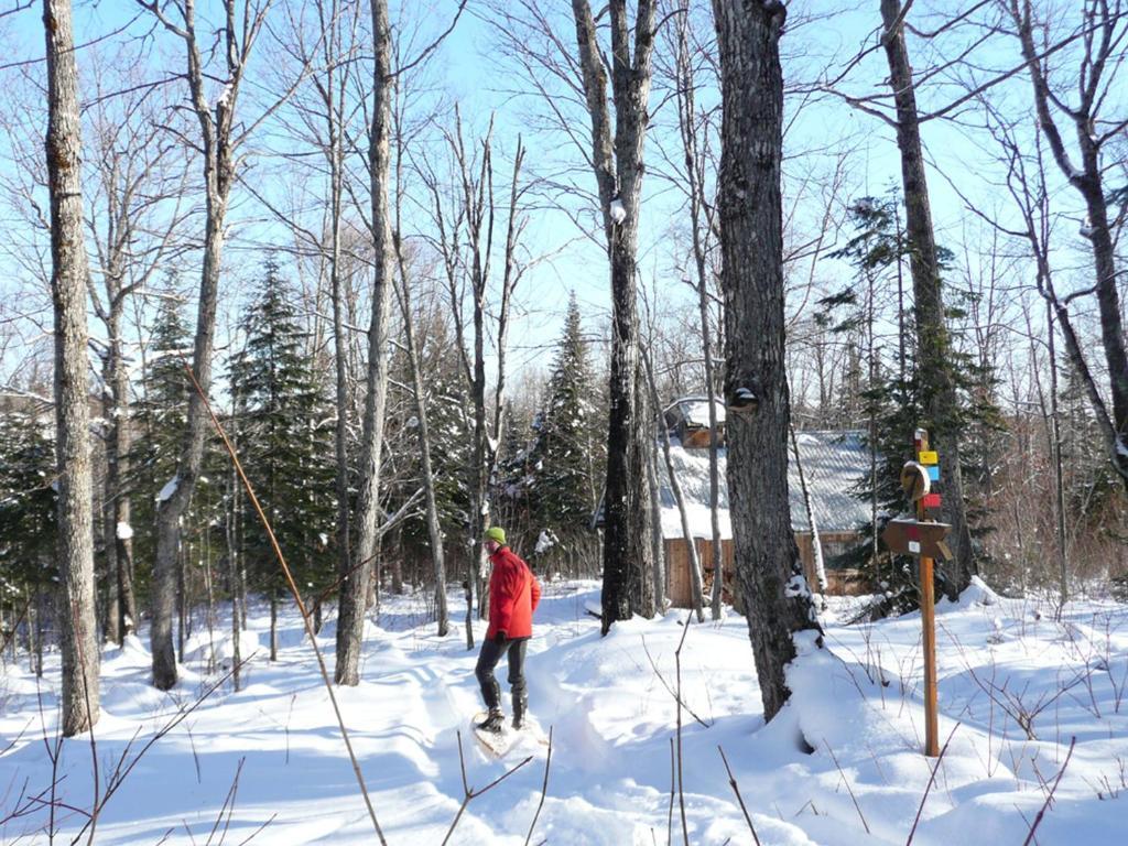 Kan-A-Mouche Pourvoirie Auberge Et Chalets Saint-Michel Zewnętrze zdjęcie